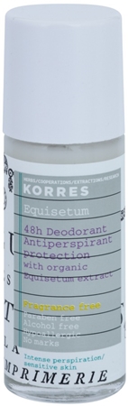 Korres Equisetum parfümfreier Deoroller 48 Std.