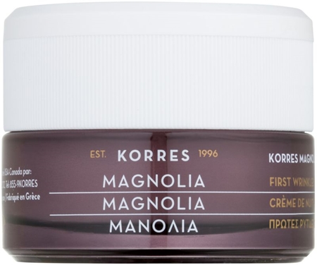 Korres Magnolia Night Cream for First Wrinkles