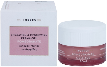 Korres Pomegranate хидратиращ крем-гел за редуциране на себум за смесена и мазна кожа