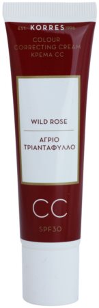 Korres Wild Rose CC cream illuminante SPF 30