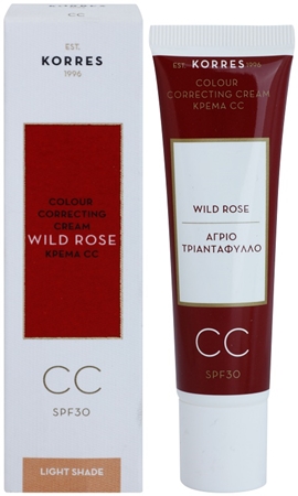 Korres Wild Rose aufhellende CC-Creme SPF 30