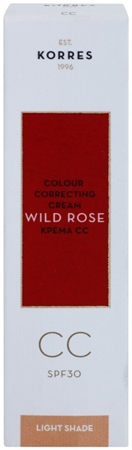 Korres Wild Rose aufhellende CC-Creme SPF 30