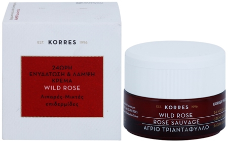 Korres Wild Rose Brightening and Moisturizing Cream for Oily and Combination Skin