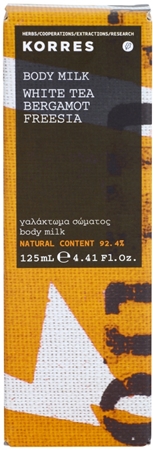Korres White Tea, Bergamot & Freesia Körperlotion Unisex 125 ml