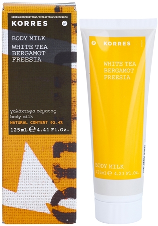 Korres White Tea, Bergamot & Freesia Körperlotion Unisex 125 ml