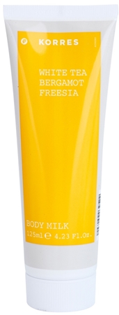 Korres White Tea, Bergamot & Freesia Körperlotion Unisex 125 ml