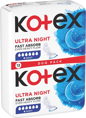 Kotex Ultra Comfort Night vložky
