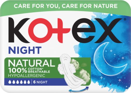 Kotex Natural Night hygiejnebind