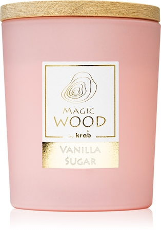 Krab Magic Wood Vanilla Sugar ароматна свещ