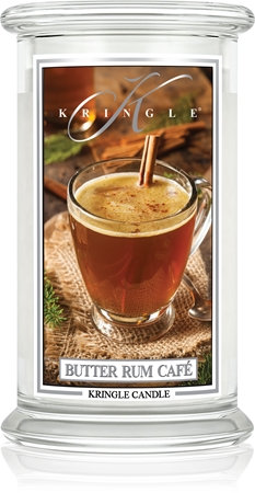 Kringle Candle Butter Rum Café lumânare parfumată