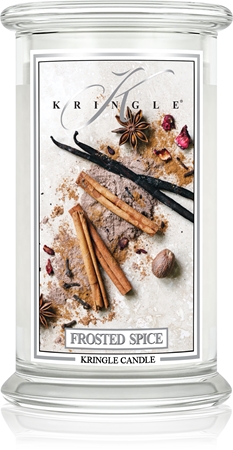 Kringle Candle Frosted Spices candela profumata