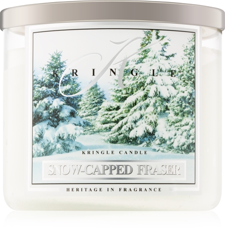 Kringle Candle Snow Capped Fraser geurkaars I.