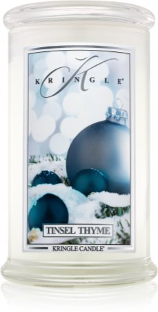 Kringle Candle Tinsel Thyme aromatizēta svece