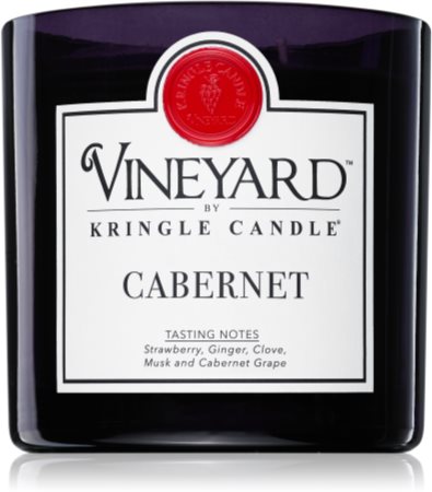 Kringle Candle Vineyard Cabernet vonná svíčka