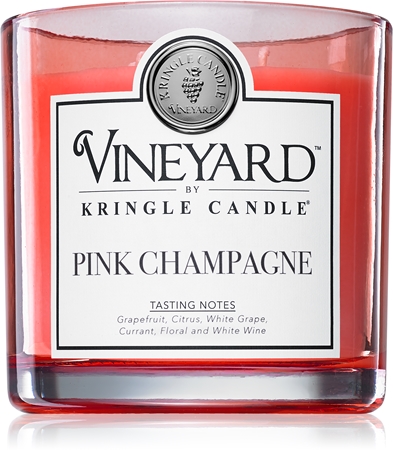 Kringle Candle Vineyard Pink Sparkling Wine vonná svíčka