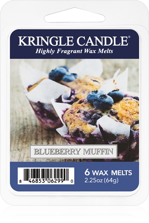 Kringle Candle Blueberry Muffin vaxsmältning