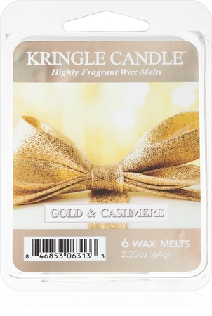Kringle Candle Gold & Cashmere vosek za aroma lučko