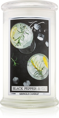 Kringle Candle Black Pepper & Gin doftljus