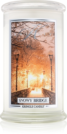 Kringle Candle Snowy Bridge αρωματικό κερί
