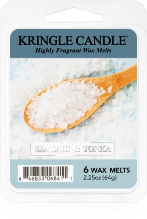 Kringle Candle Sea Salt & Tonka kausēts vasks