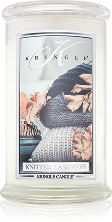 Kringle Candle Knitted Cashmere vonná svíčka