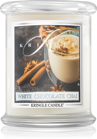 Kringle Candle White Chocolate Chai vonná svíčka