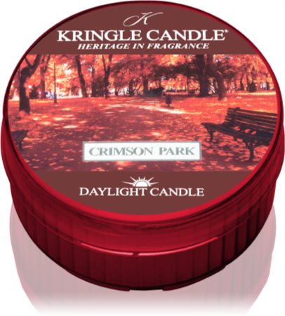 Kringle Candle Crimson Park vela do chá