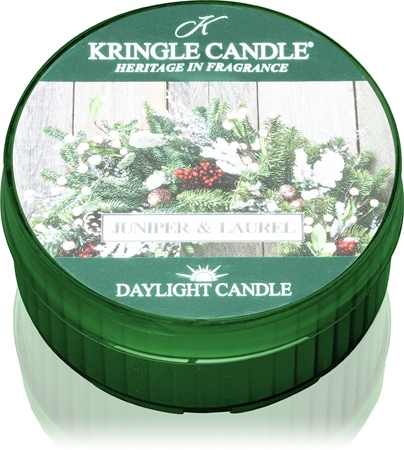 Kringle Candle Juniper & Laurel čajová sviečka
