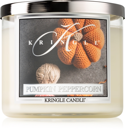 Kringle Candle Pumpkin Peppercorn αρωματικό κερί