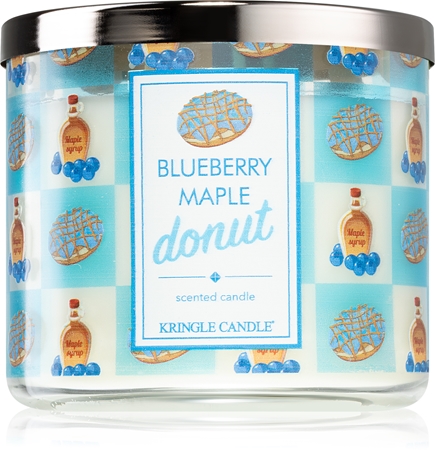 Kringle Candle Blueberry Maple Donut vonná sviečka