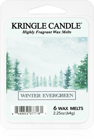Kringle Candle Winter Evergreen cera per lampada aromatica