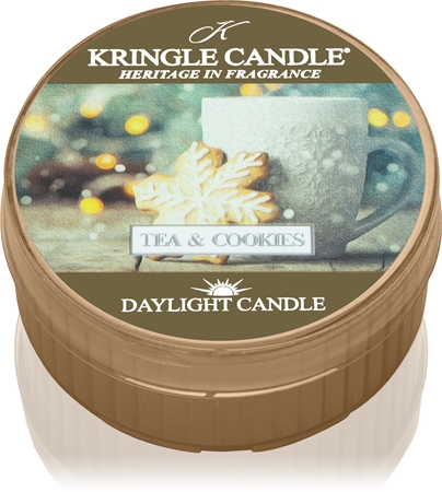 Kringle Candle Tea & Cookies tējas svece