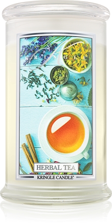 Kringle Candle Herbal Tea aromatizēta svece
