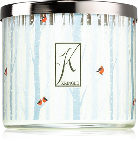 Kringle Candle Snowbird scented candle I.