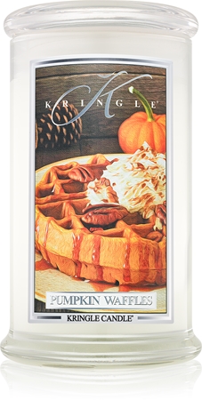 Kringle Candle Pumpkin Waffles ароматна свещ