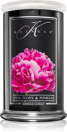 Kringle Candle Pink Peony & Pomelo vonná svíčka