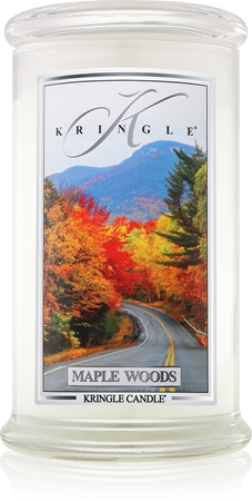 Kringle Candle Maple Woods scented candle
