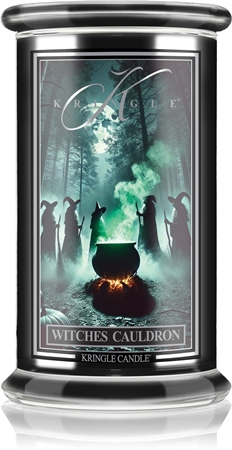 Kringle Candle Halloween Witches Cauldron αρωματικό κερί