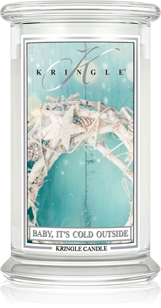 Kringle Candle Baby It's Cold Outside Duftkerze mit Verschluss