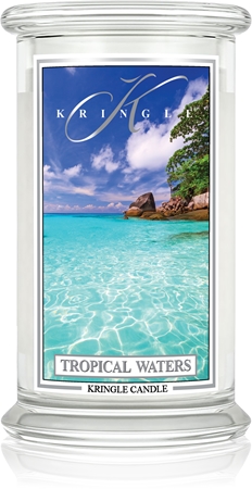 Kringle Candle Classic Tropical Waters bougie parfumée