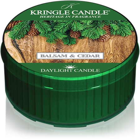 Kringle Candle Balsam & Cedar čajová svíčka