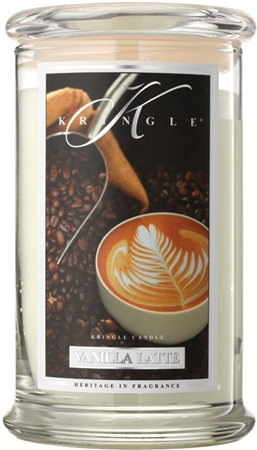 Kringle Candle Vanilla Latte ароматна свещ