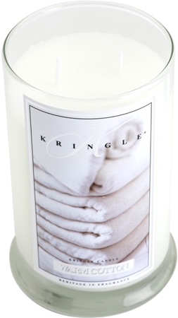 Kringle Candle Warm Cotton scented candle