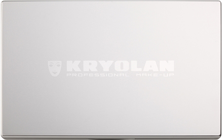 Kryolan Basic Eyes Shimmery Eyeshadow Palette, 8 Shades