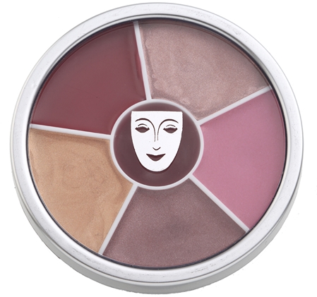 Kryolan Basic Lips paleta de brillos labiales