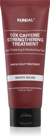 KUNDAL Caffeine 10X White Musk Strengthening Care for brittle and stressed hair