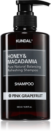 KUNDAL Honey & Macadamia Pink Grapefruit přírodní šampon pro suché a poškozené vlasy