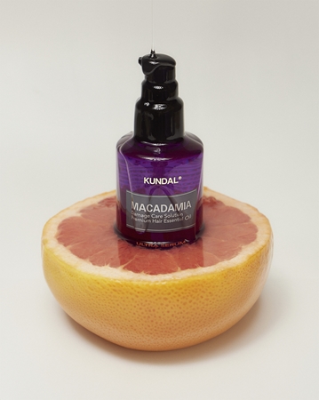 KUNDAL Macadamia Ultra Serum Pink Grapefruit regenerační olejové sérum pro poškozené vlasy