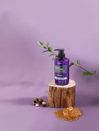 KUNDAL Honey & Macadamia Pink Grapefruit intenzivní hydratační péče pro suché a poškozené vlasy