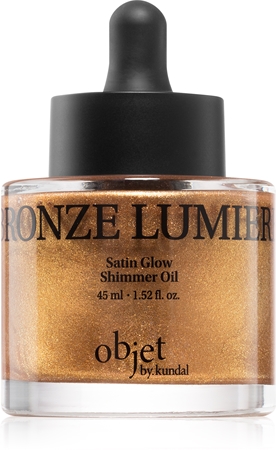 KUNDAL Objet Satin Glow Shimmer Oil Glitzeröl mit feuchtigkeitsspendender Wirkung